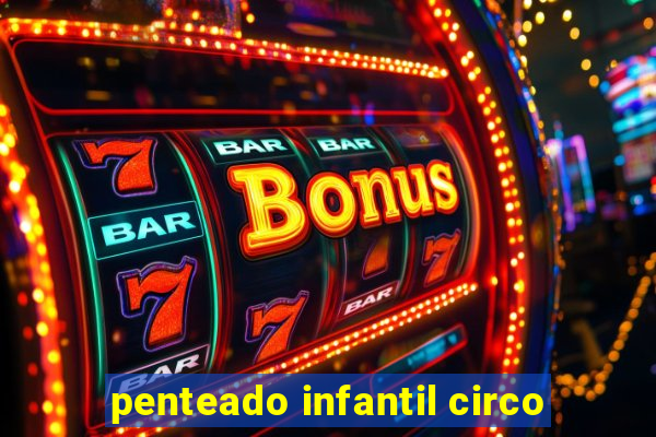 penteado infantil circo