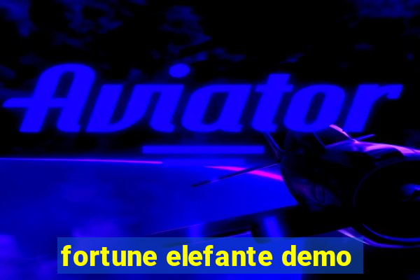 fortune elefante demo