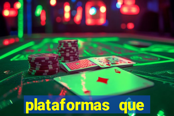 plataformas que estao pagando agora