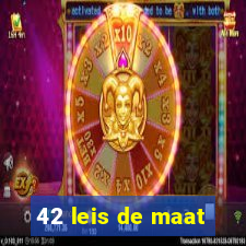 42 leis de maat