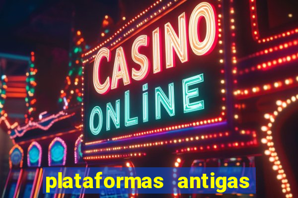 plataformas antigas de jogos