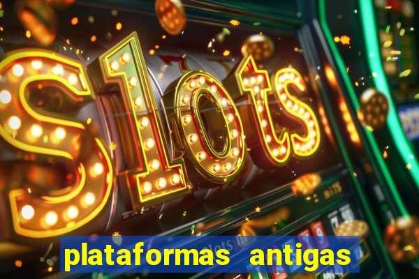 plataformas antigas de jogos