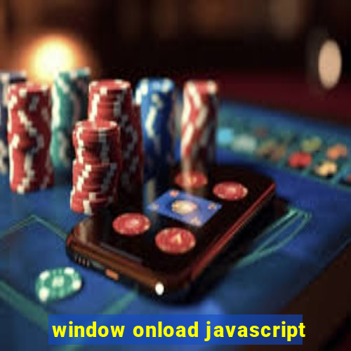 window onload javascript