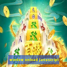 window onload javascript