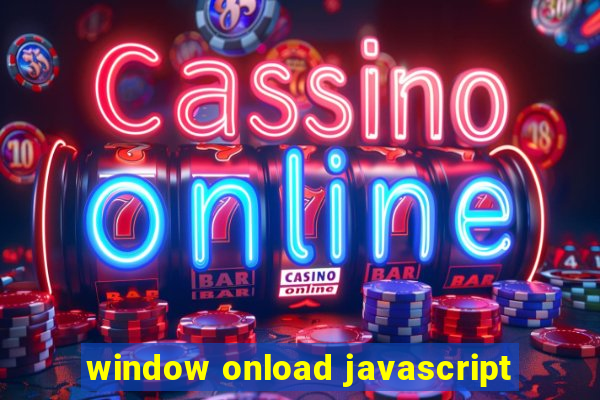 window onload javascript