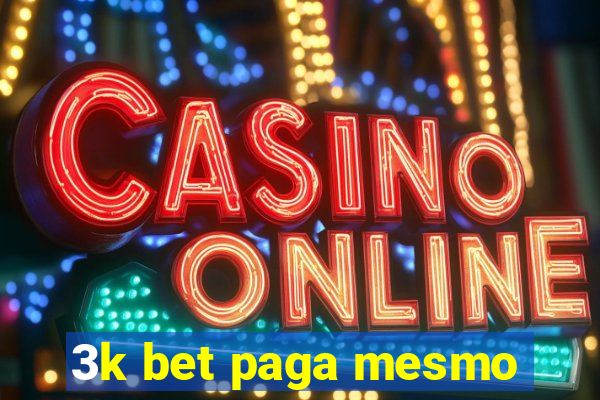 3k bet paga mesmo