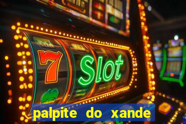 palpite do xande de hoje