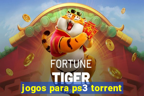 jogos para ps3 torrent