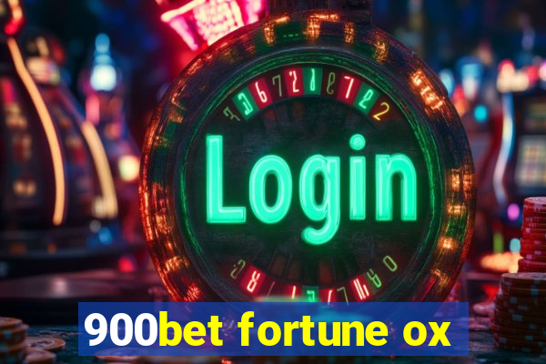 900bet fortune ox