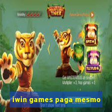 iwin games paga mesmo