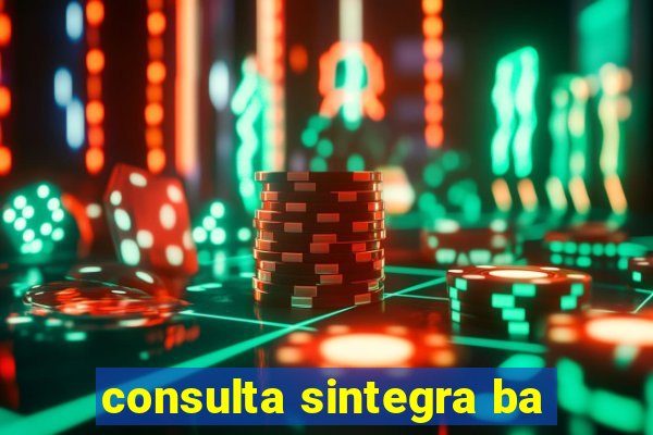 consulta sintegra ba