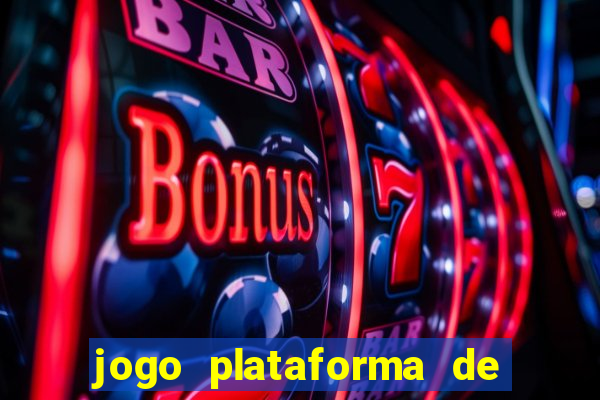 jogo plataforma de 3 reais