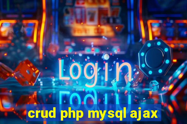 crud php mysql ajax