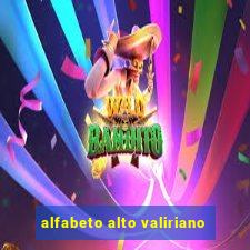 alfabeto alto valiriano