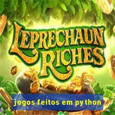 jogos feitos em python