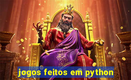 jogos feitos em python