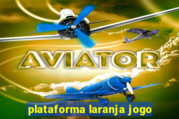 plataforma laranja jogo