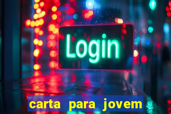 carta para jovem do ejc