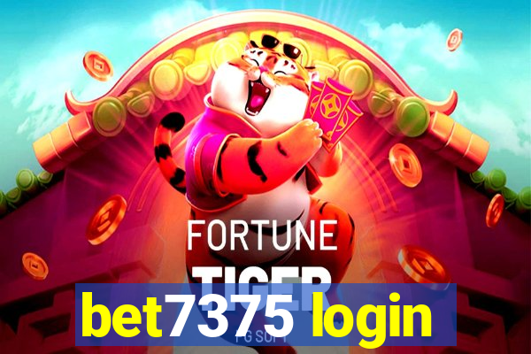 bet7375 login