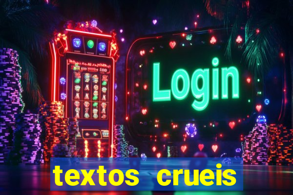 textos crueis demais pdf