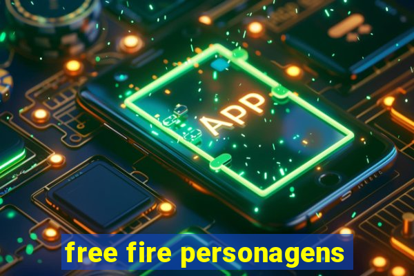 free fire personagens