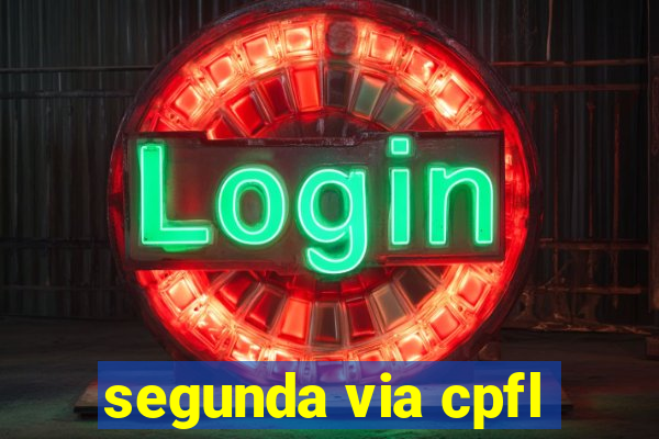 segunda via cpfl