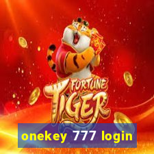 onekey 777 login