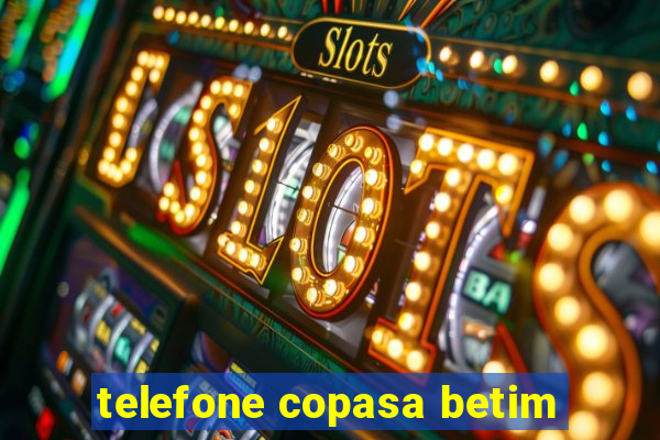 telefone copasa betim