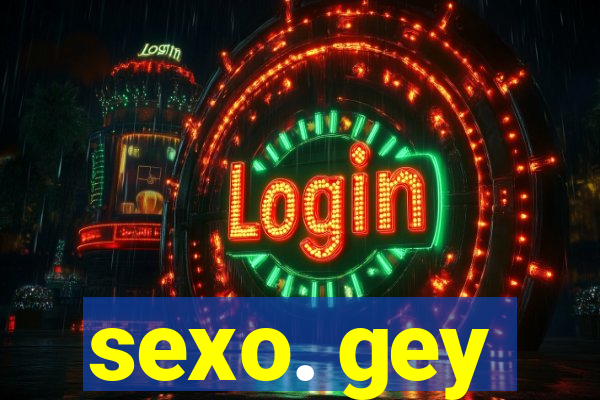 sexo. gey