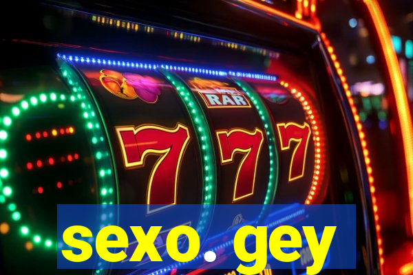 sexo. gey