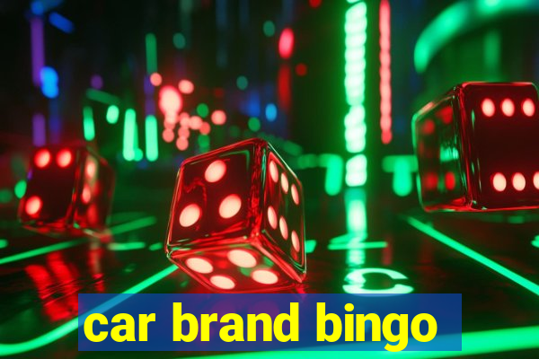 car brand bingo