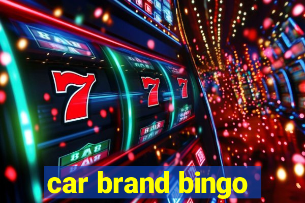 car brand bingo