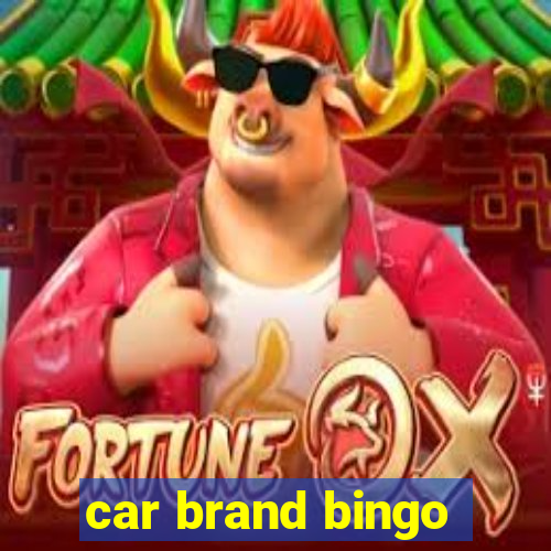 car brand bingo