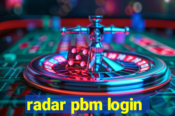 radar pbm login