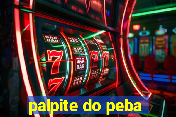 palpite do peba