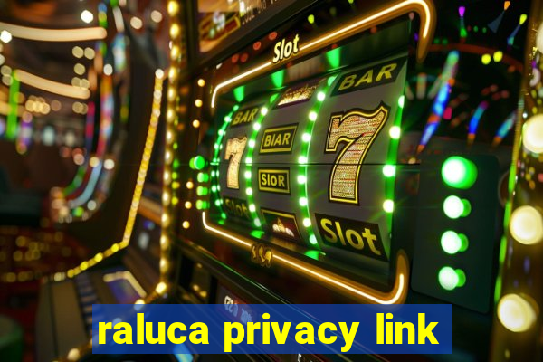 raluca privacy link