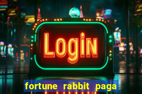 fortune rabbit paga mesmo Informational