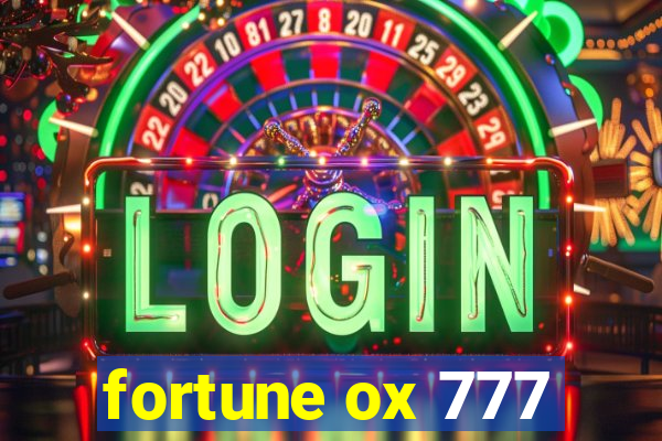 fortune ox 777