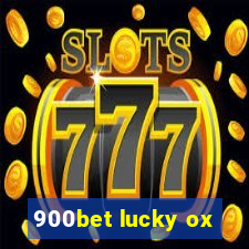 900bet lucky ox