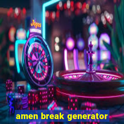 amen break generator