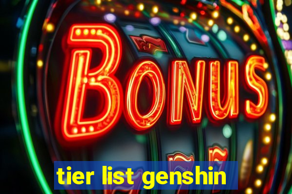 tier list genshin