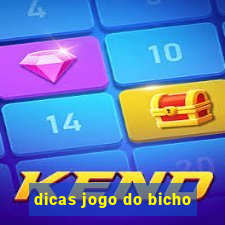 dicas jogo do bicho