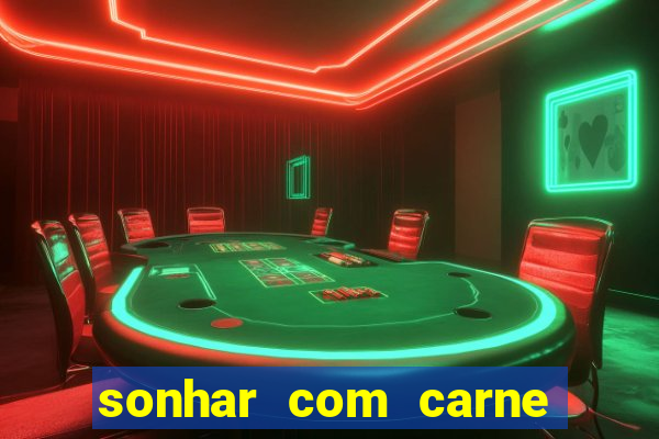 sonhar com carne de porco