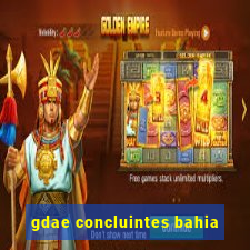 gdae concluintes bahia