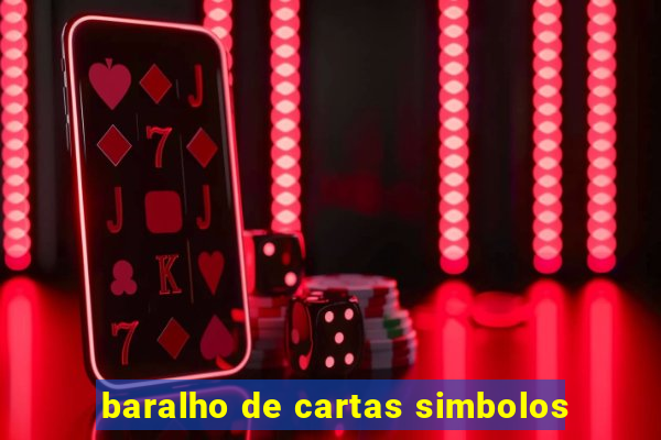 baralho de cartas simbolos