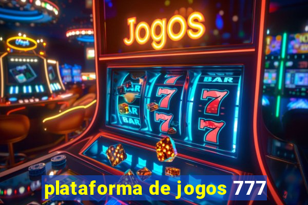 plataforma de jogos 777