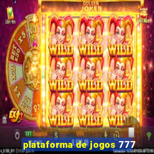 plataforma de jogos 777