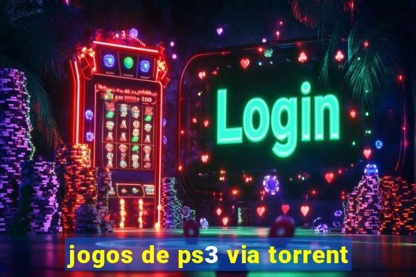 jogos de ps3 via torrent