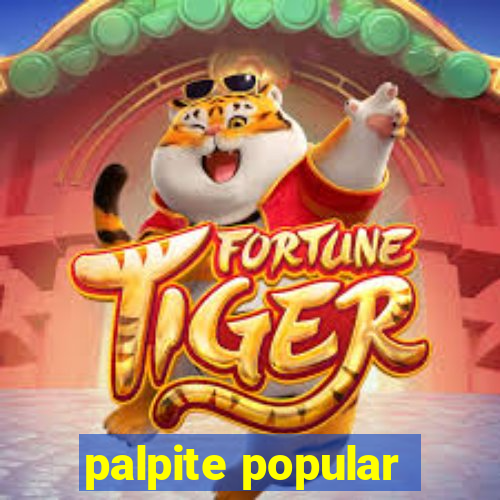 palpite popular