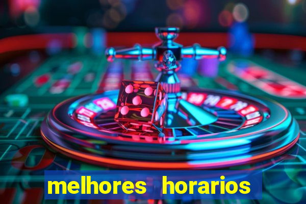 melhores horarios pagantes fortune tiger